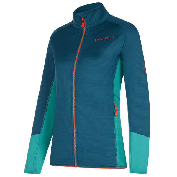 Mikina La Sportiva CHILL Jacket Women Storm Blue/Lagoon