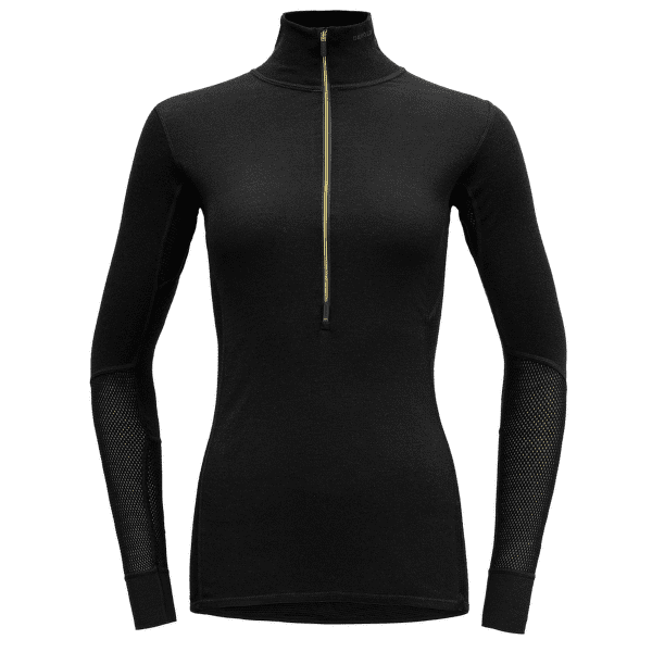 Tričko dlhý rukáv Devold Wool Mesh Half Zip Neck Women (151-243) 960A CAVIAR