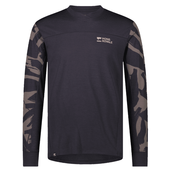 Triko dlouhý rukáv Mons Royale REDWOOD ENDURO VLS Shale / Fragments