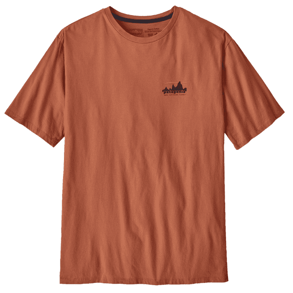 Triko krátký rukáv Patagonia 73 Skyline Organic T-Shirt Men Sienna Clay