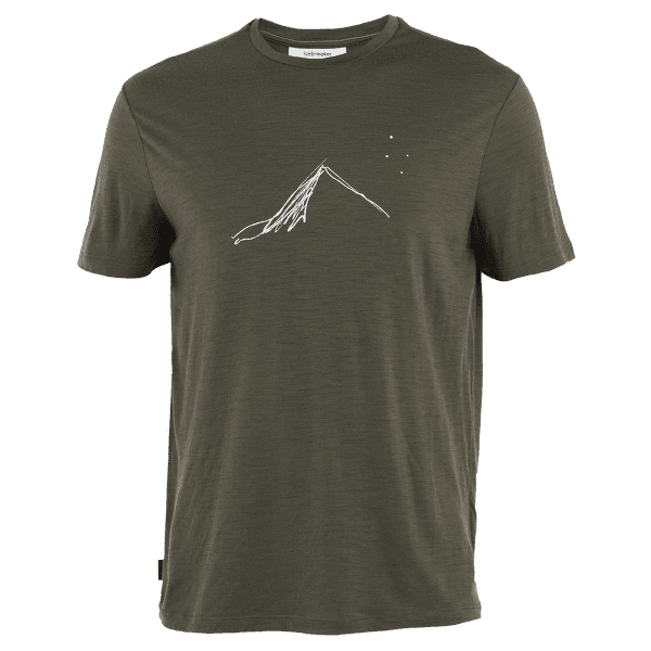 Tričko krátky rukáv Icebreaker Merino 150 Tech Lite SS Tee Southern Constellation Men LODEN