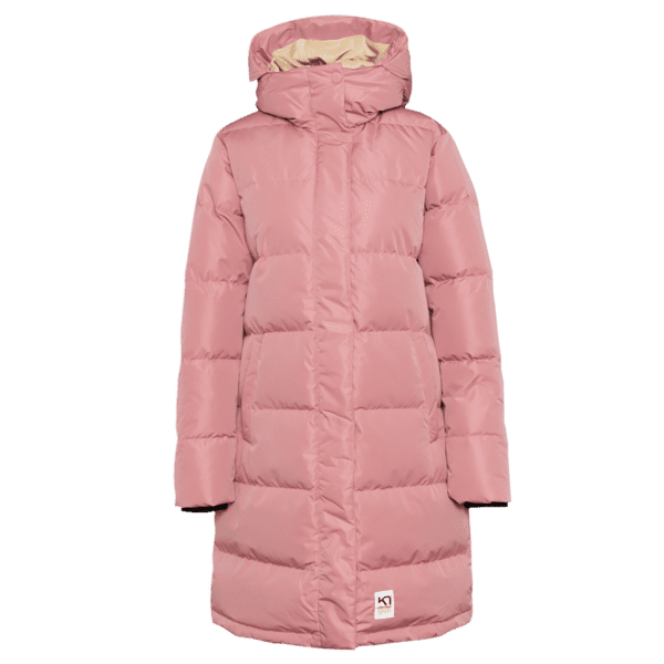 Kabát Kari Traa Kyte Parka Women PASTEL DUSTY PINK