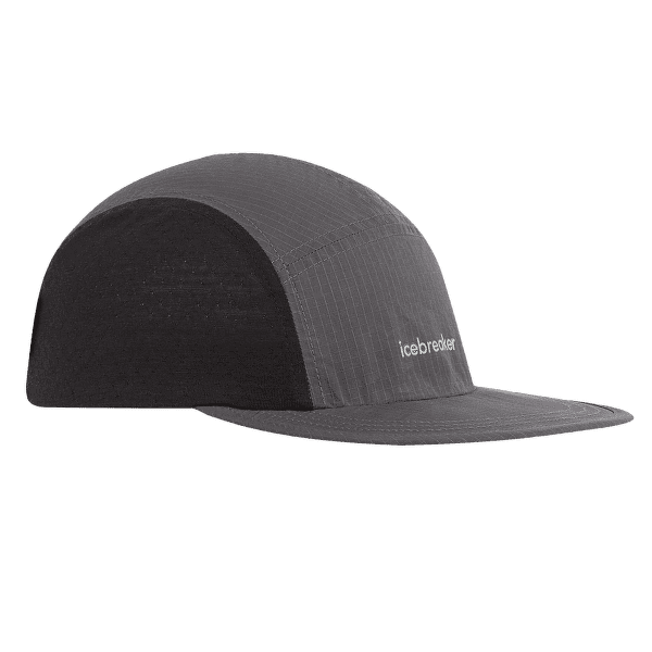 Šiltovka Icebreaker Unisex Shell+™ Cotton Windbreaker 5 Panel Cap OBSIDIAN/BLACK/CB