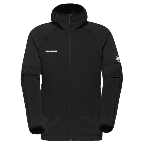 Mikina Mammut Massone ML Hooded Jacket Men black 0001