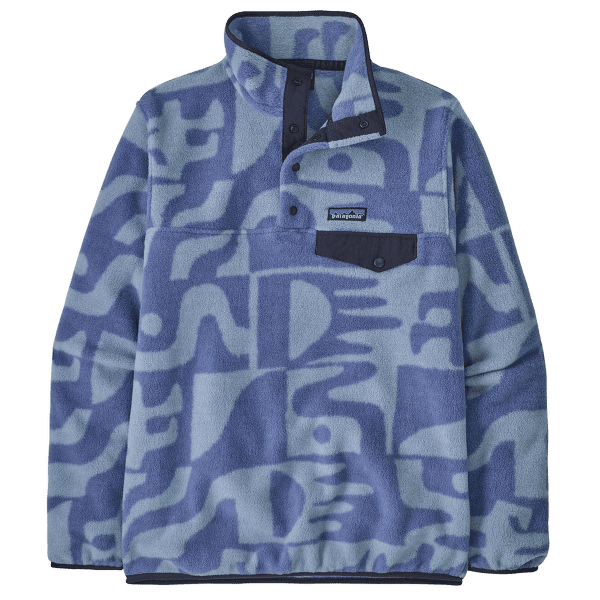 Mikina Patagonia Lightweight Synch Snap-T Pulover Women Mother Tree: Barnacle Blue