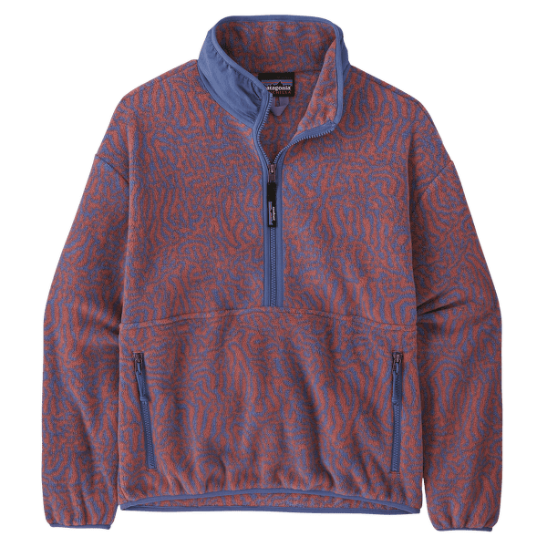 Mikina Patagonia Synch Marsupial Women Sea Run: Potters Red