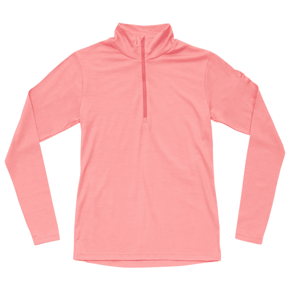 Triko dlouhý rukáv Devold Breeze Plus Merino 200 Zip Neck Women 070A APRICOT