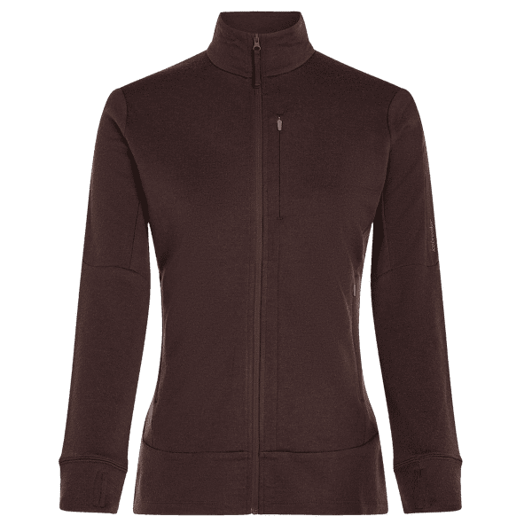 Mikina Icebreaker Merino 260 Quantum LS Zip Women JAVA