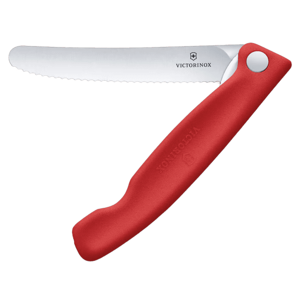 Nůž Victorinox Swiss Classic Picnic Knife Wavy Red