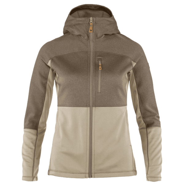 Mikina Fjällräven Abisko Trail Fleece Women Fossil-Suede Brown