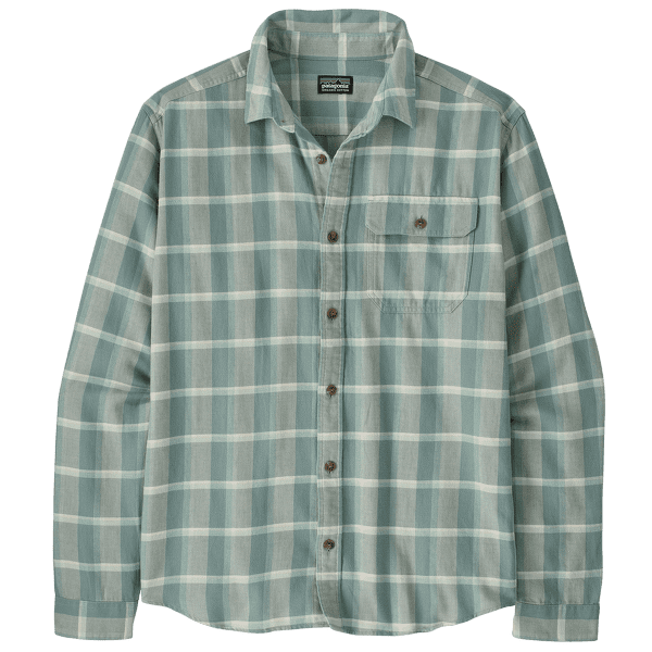Košeľa dlhý rukáv Patagonia Long-Sleeved Cotton in Conversion Lightweight Men Marine Layer: Blue Sage