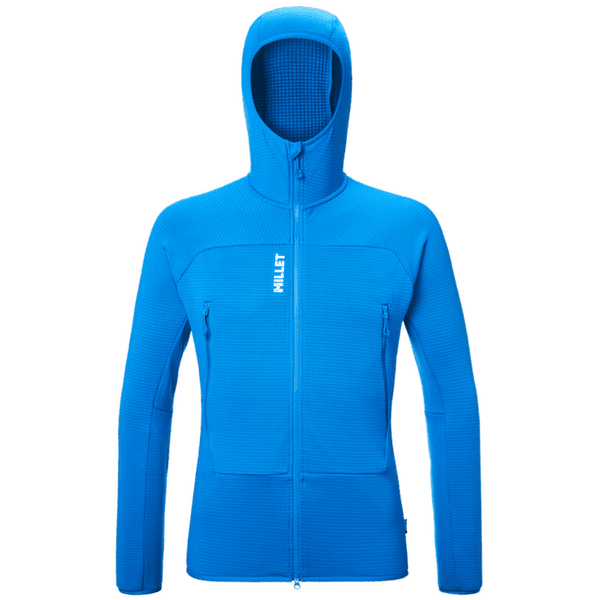 Mikina Millet FUSION GRID HOODIE Men ICON BLUE