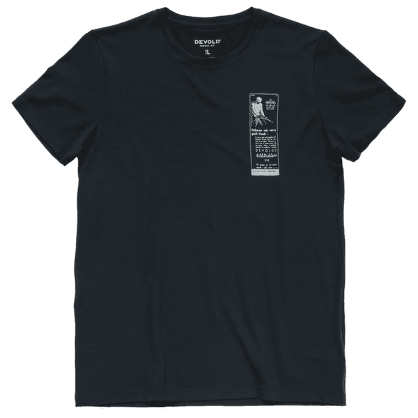 Tričko krátky rukáv Devold Premium Ad Tee Men 284A INK