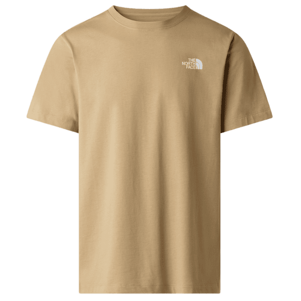 Tričko krátky rukáv The North Face Evolution Box NSE Regular Short Sleeve Men Khaki Stone