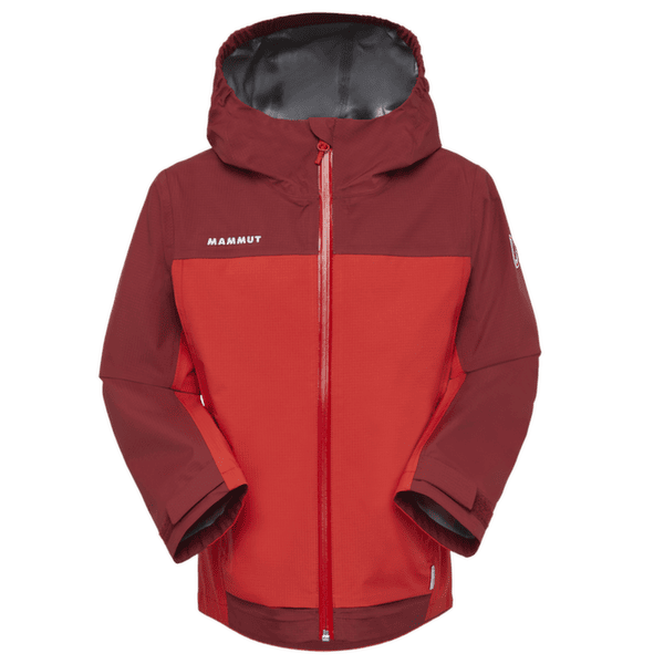 Bunda Mammut TAISS HS HOODED JACKET KIDS 3825 mammut red-dark mammut red