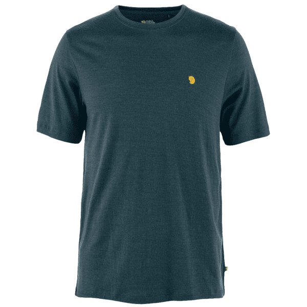 Tričko krátky rukáv Fjällräven Bergtagen Merino 190 SS Men Mountain Blue