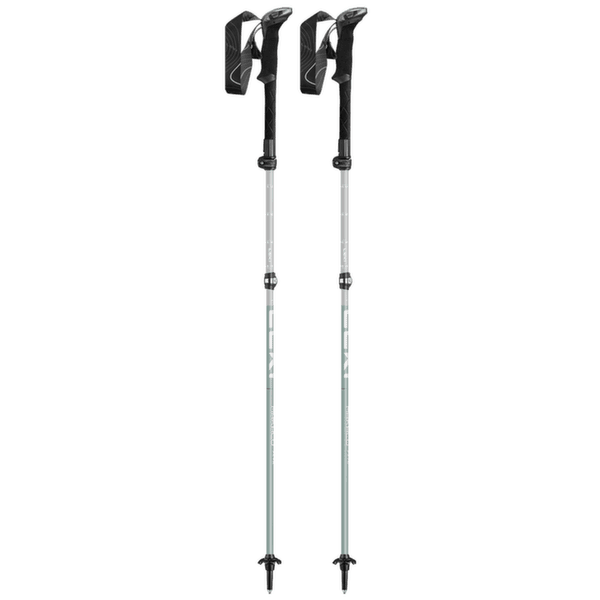 Palice Leki Makalu FX TA silver-greygreen-white