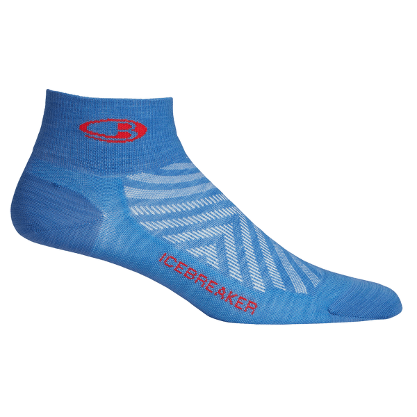 Ponožky Icebreaker Run+ Ultra Light Mini Women (104216) Cove/Ember