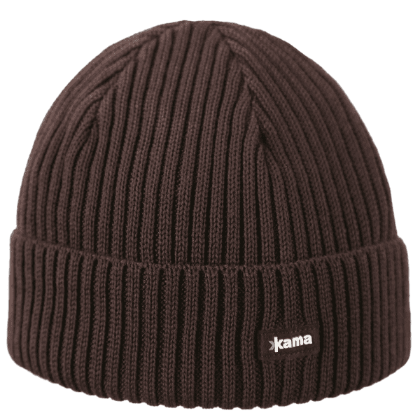 Čepice Kama A12 Knitted Hat brown