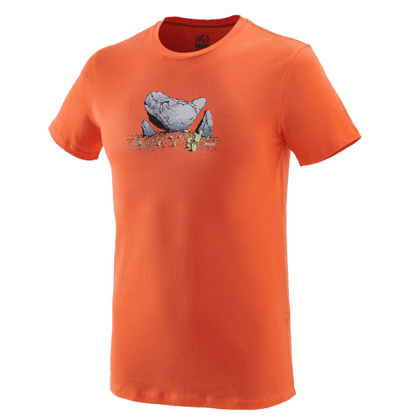 Tričko krátky rukáv Millet Boulder Dream T-Shirt SS Men VERMILLON