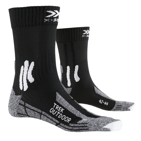 Ponožky X-Bionic Trek Outdoor Socks Opal Black/Dolomite Grey Melange