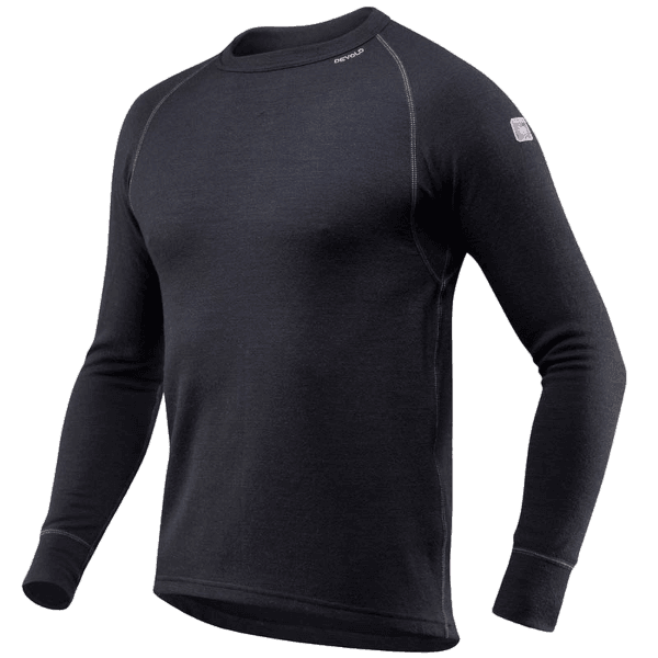 Triko dlouhý rukáv Devold Expedition Shirt Men 950 BLACK