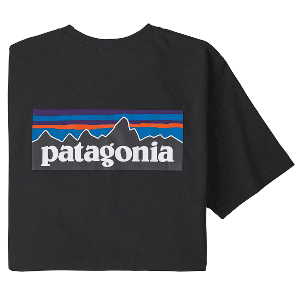 Tričko krátky rukáv Patagonia P-6 Logo Responsibili Tee Men Black