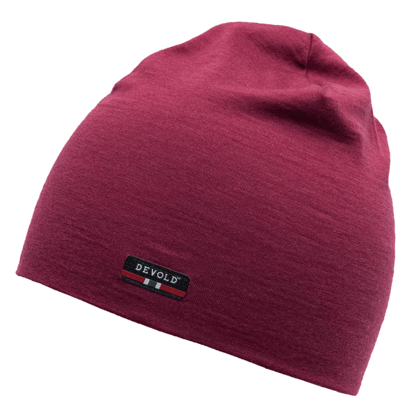 Čiapka Devold Breeze Cap 740A Beetroot