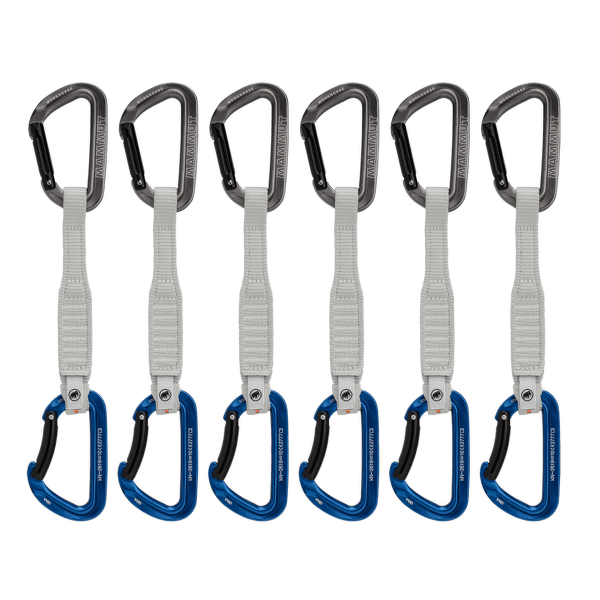 Expreska Komplet Mammut Workhorse Keylock 17 cm 6-Pack Quickdraws Grey-Blue 33275