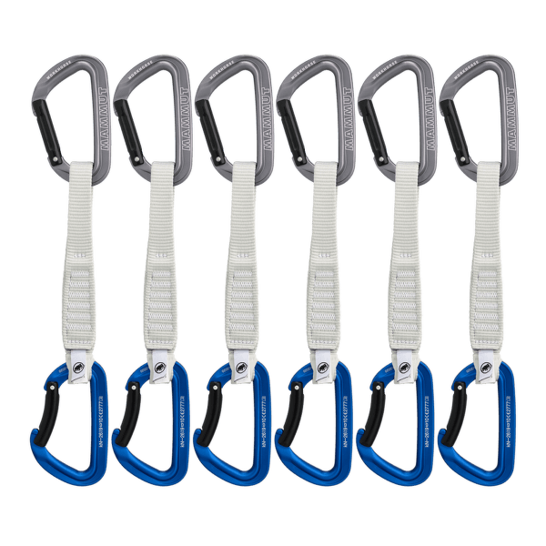 Expreska Komplet Mammut Workhorse Keylock Quickdraws 17 cm 6P Grey-Blue 33275