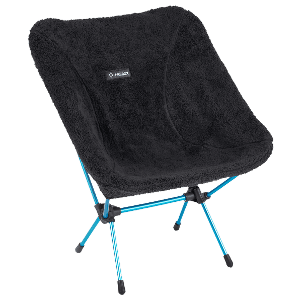 Deka Helinox fleece seat warmer for chair Black Fleece