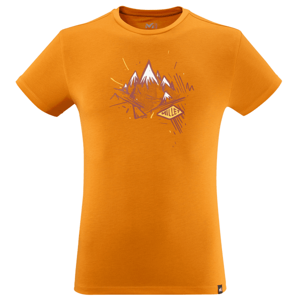 Triko krátký rukáv Millet Boulder T-Shirt SS Men MARACUJA
