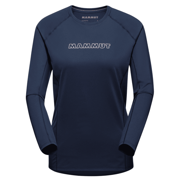 Triko dlouhý rukáv Mammut Selun FL Longsleeve Women Logo marine 5118