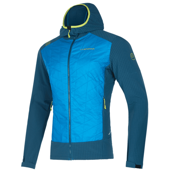 Bunda La Sportiva KAP HYBRID HOODY Men Electric Blue/Storm Blue