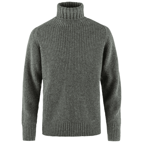 Svetr Fjällräven Övik Roller Neck Sweater Men Grey-Melange