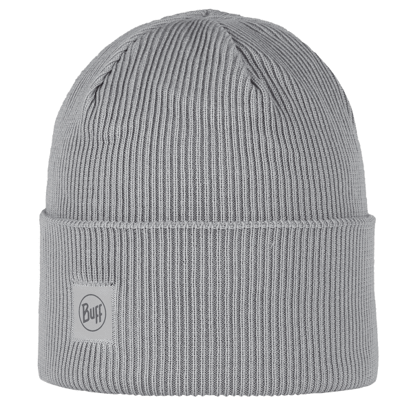 Čepice Buff Crossknit Beanie SOLID LIGHT GREY