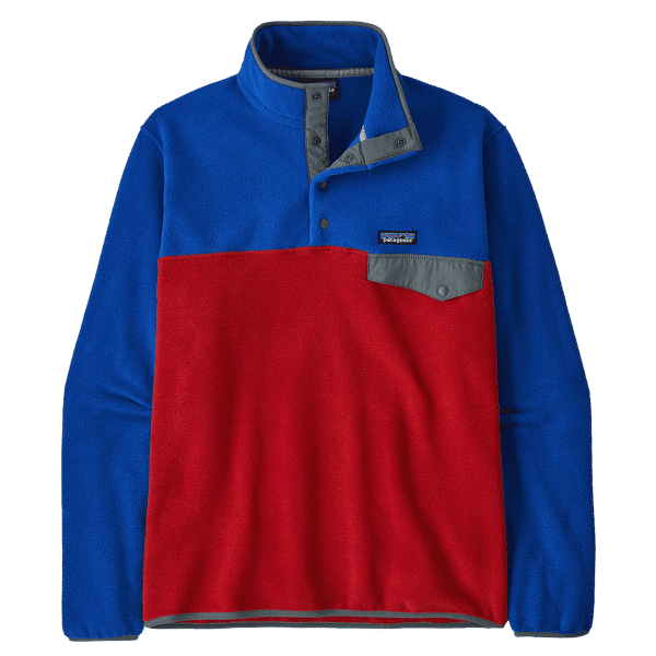 Mikina Patagonia Lightweight Synch Snap-T Pullover Men Touring Red