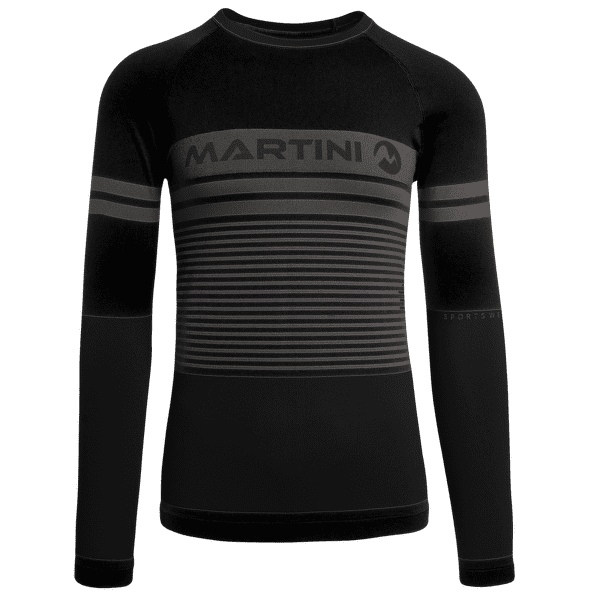 Triko dlouhý rukáv Martini NO.RISK Men black/slate