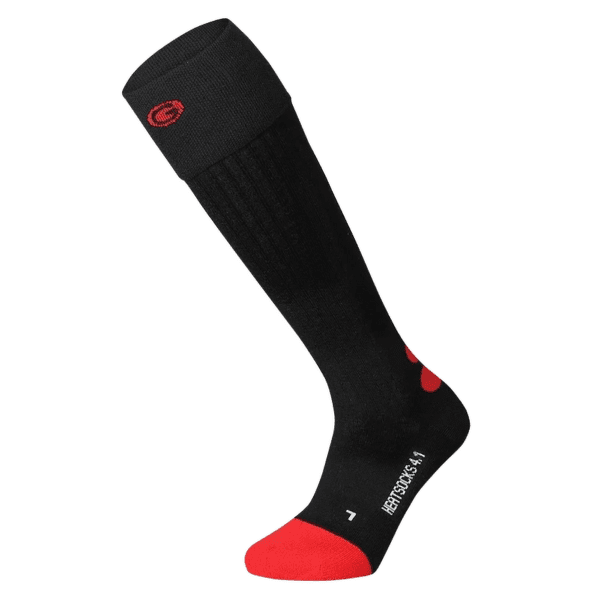 Podkolenky Lenz heat sock 4.1 toe cap Black
