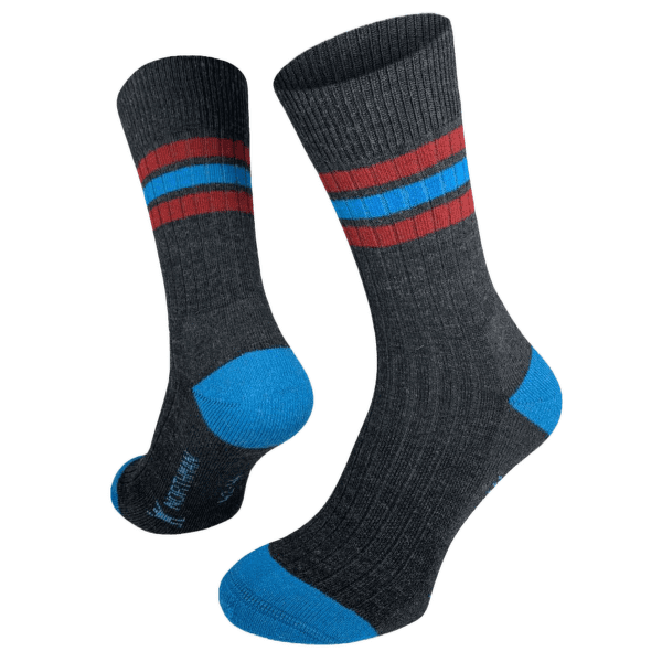 Ponožky Northman Larvik merino 95_antracit