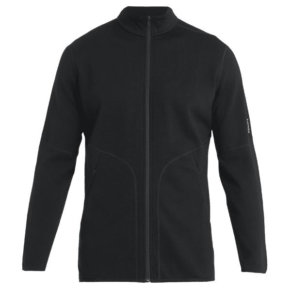 Mikina Icebreaker Merino 560 Realfleece™ Elemental LS Zip Men Black