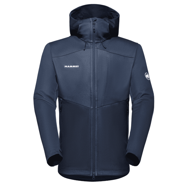 Bunda Mammut Ultimate VII SO Hooded Jacket Men marine 5118