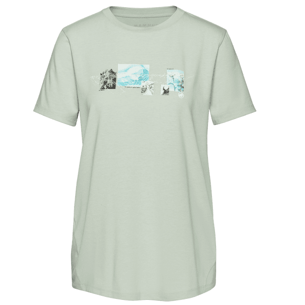 Triko krátký rukáv Mammut Mountain T-Shirt Women 3308m 1288 silver sage