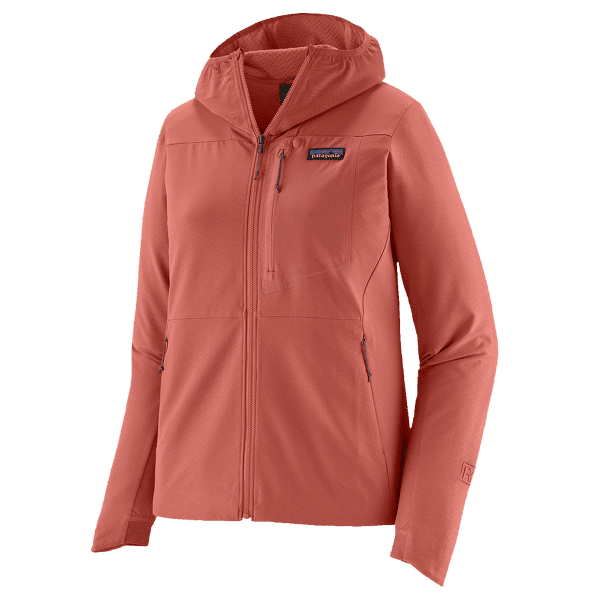 Bunda Patagonia R1 CrossStrata Hoody Women Potters Red