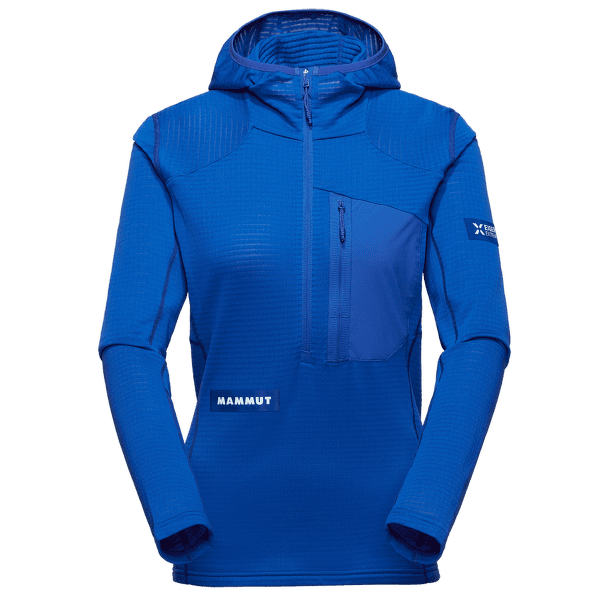 Tričko dlhý rukáv Mammut Eiger Nordwand Advanced FL Half Zip Hoodie Women 50643 eiger blue