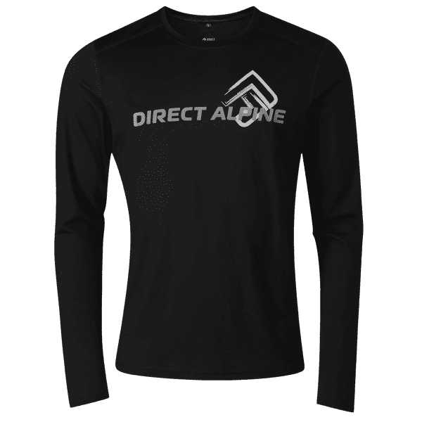 Tričko dlhý rukáv Direct Alpine Furry Long 3.0 black (DA large sign)