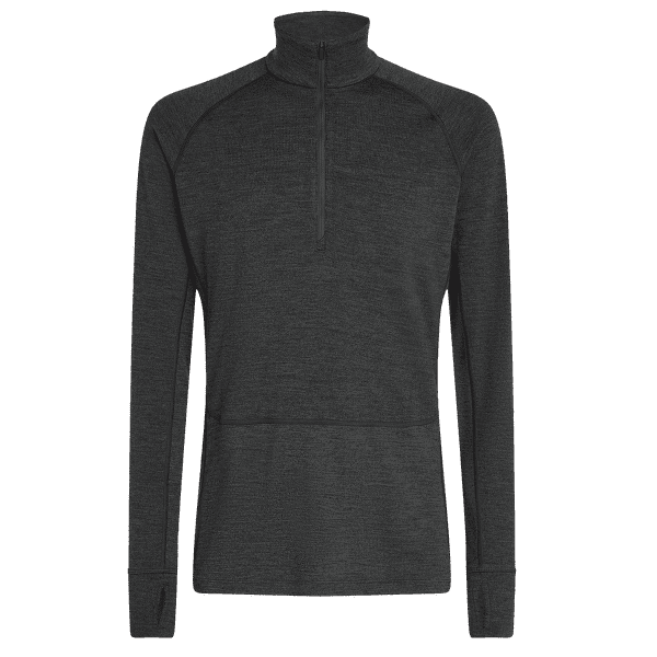Tričko dlhý rukáv Icebreaker Merino 260 ZoneKnit™ LS Half Zip Men JET HTHR-011