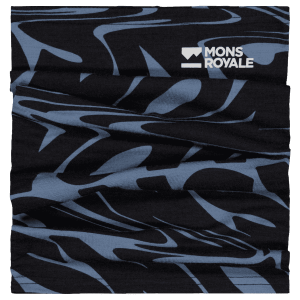 Nákrčník Mons Royale Neckwarmer Signal Lost Goblin Blue