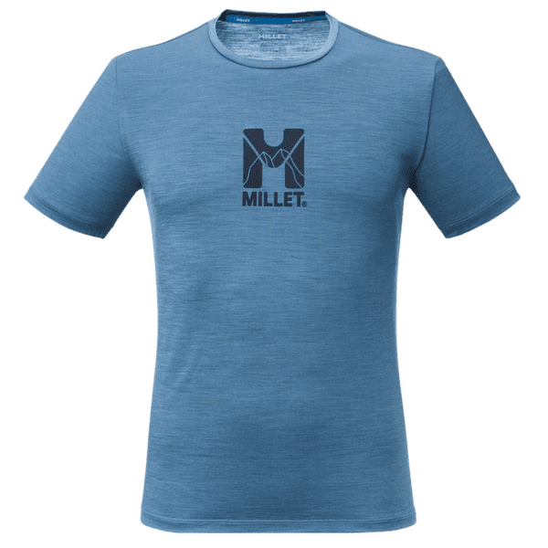 Tričko krátky rukáv Millet UBIC WOOL TS SS Men CORONET BLUE