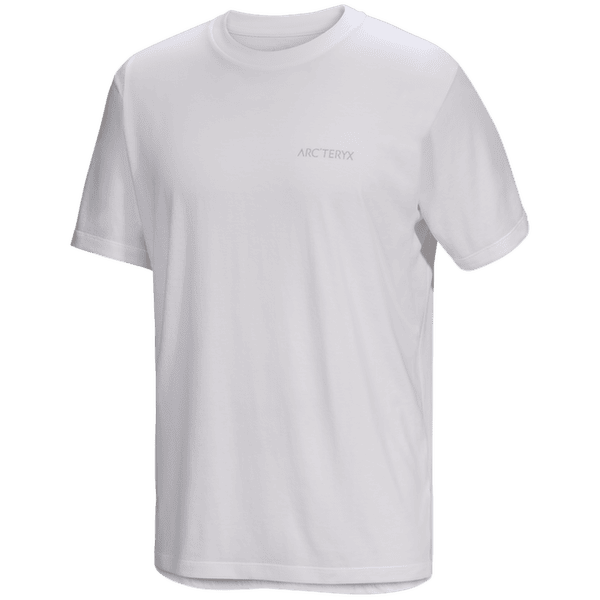 Tričko krátky rukáv Arcteryx Kragg SL Cotton Blurred Bird SS Men White Light / Atmos